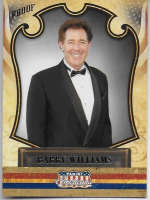 2011 Americana SILVER PROOF BARRY WILLIAMS Greg Brady TV The Brady Bunch #/100
