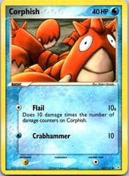 Corphish 63/110 EX Holon Phantoms Common Pokemon Card