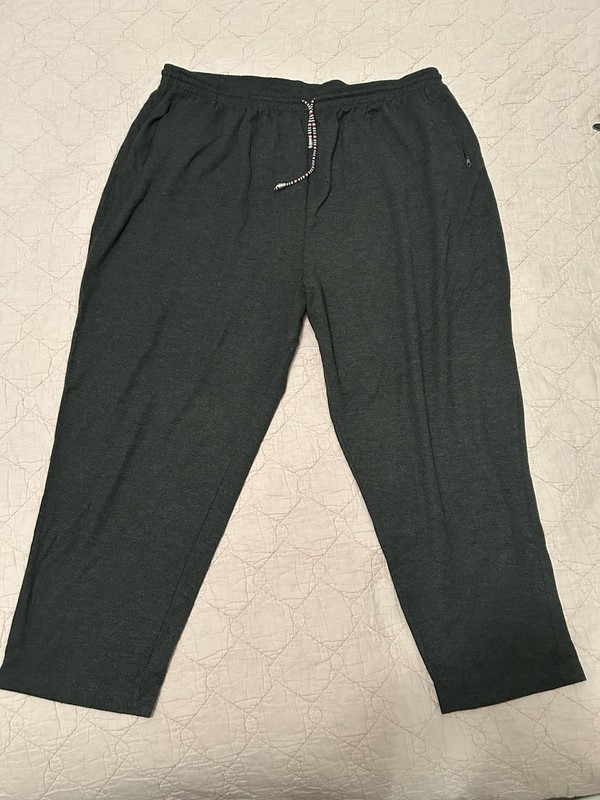 C.S.T. SPORT Women's Pants Size 4X Elastic Waist & Drawstring Gray