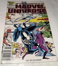 Vintage Marvel Official Handbook Marvel Universe Deluxe Comic Book
