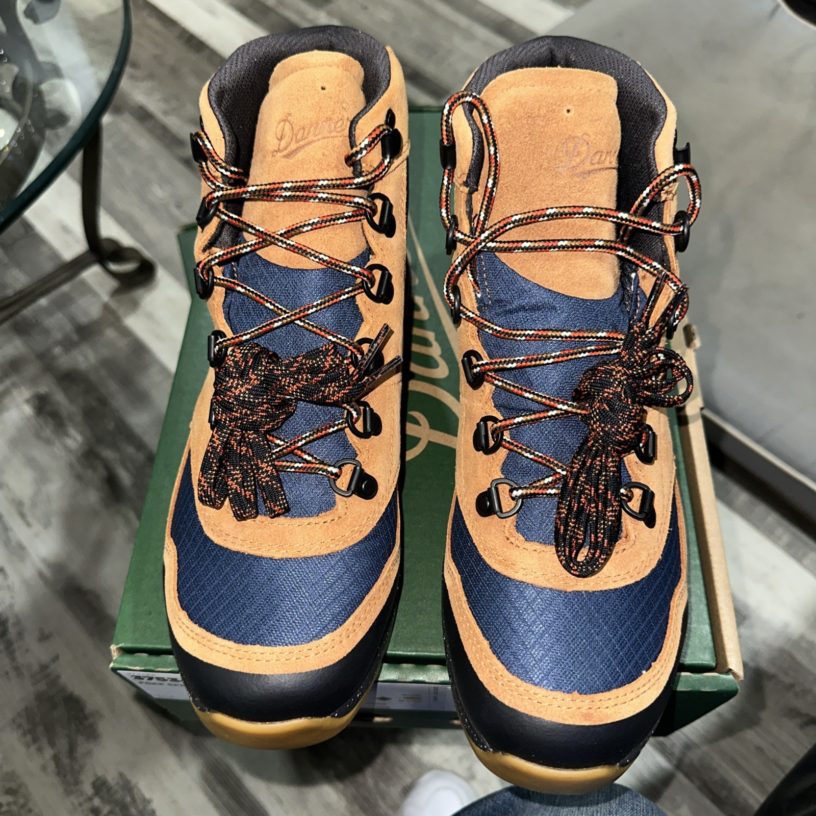 Danner Free Spirit Men's Brown/Navy Size 10.5 Hiking Boots New