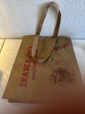 Trader Joe's Reusable Paper Tote Bag Shopping Bag New without Tags