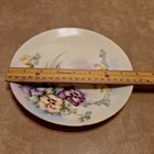 Vintage MZ Austria Hand Painted Floral Dessert Plate Gold Trim Porcelain 8” — photo 6