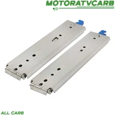 ALL-CARB 1Pair Drawer Slides 12 Inch 500 lb Load Capacity Side Mount Extension