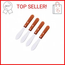 Super Z Outlet 8" Stainless Steel Straight Edge Butter Cheese Cream Sandwich Con