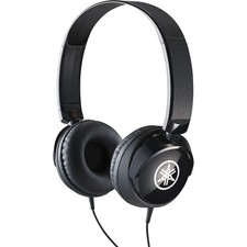 Casque noir Yamaha HPH-50B : casque d'entrée de gamme avec un simple compact