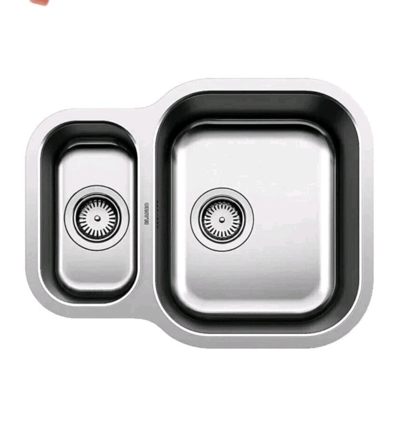 Graded Blanco Essential 530-U 1.5 Bowl Undermount Stainless Steel Sink 453665
