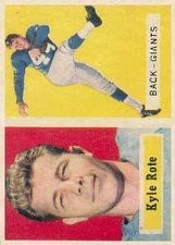 1994 Topps Archives 1957 #59 Kyle Rote - FB