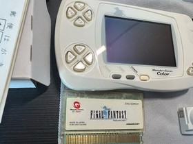 WonderSwan Color WSC FINAL FANTASY Limited Set Complete CIB US Seller