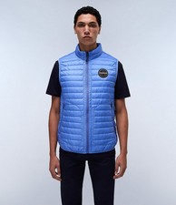 Mens Napapijri Amiata Gilet - Ultra Marine
