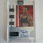 Panini 2025-26 Signature Series Clyde Drexler Stats Auto SST-CYD 06/25