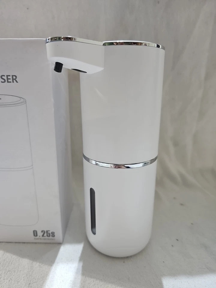Dispensador de sabão espumante recarregável USB automático 380 ml dispensador sem toque - Imagem 2 de 3