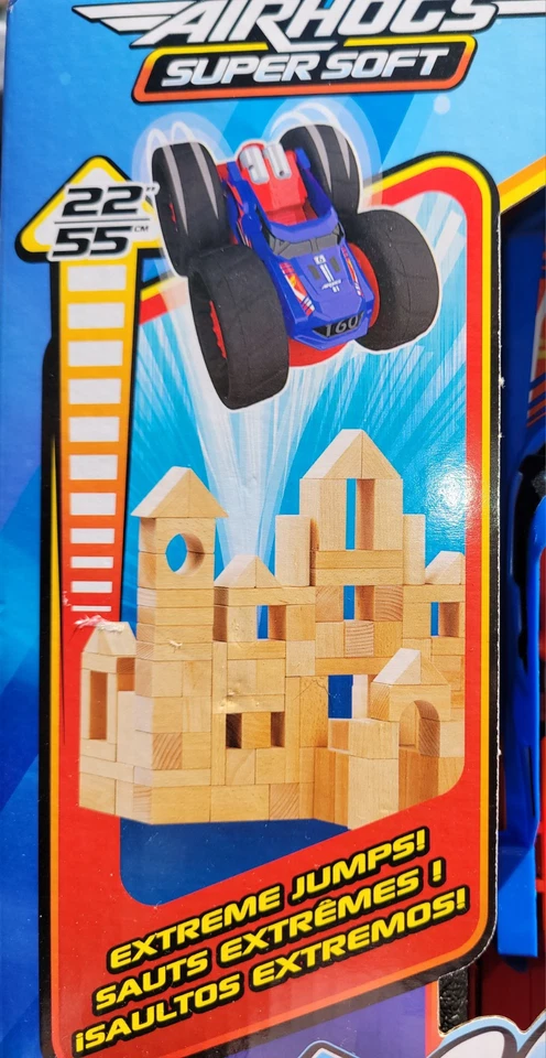 Air Hogs Super Soft Jump Fury with Zero Damage Wheels Extreme Jumping Remote NEW - Image 4 of 4