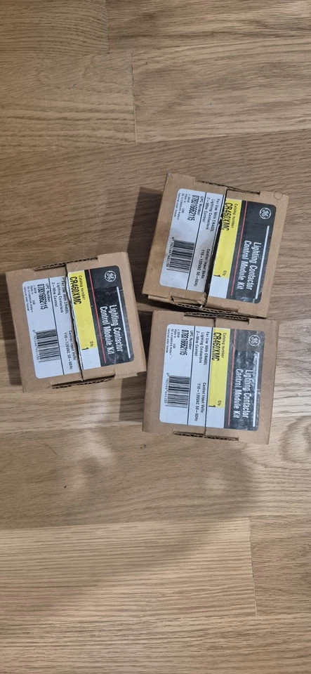 3-General Electric CR460XMC Lighting Contactor Control Module 2 Wire - Image 2 of 2