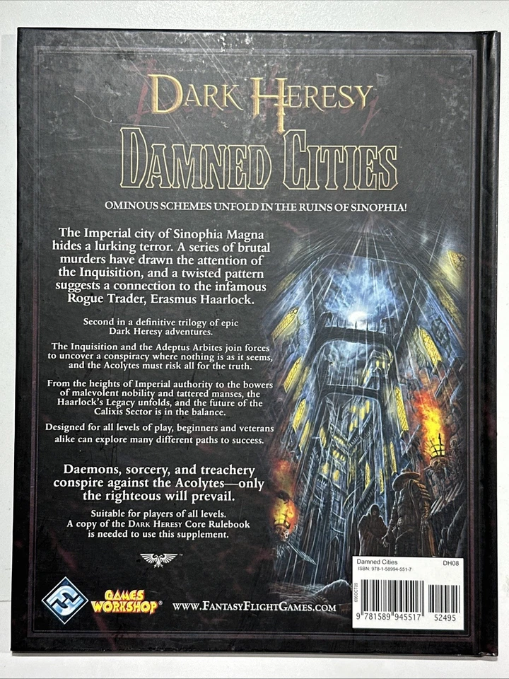 Dark Herejía Lote de 7 Libros Tapa Dura Warhammer 40k Juegos de Rol Foto 3 de 4