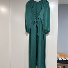 SHEIN Green  Long Sleeve Long Dress Size Large