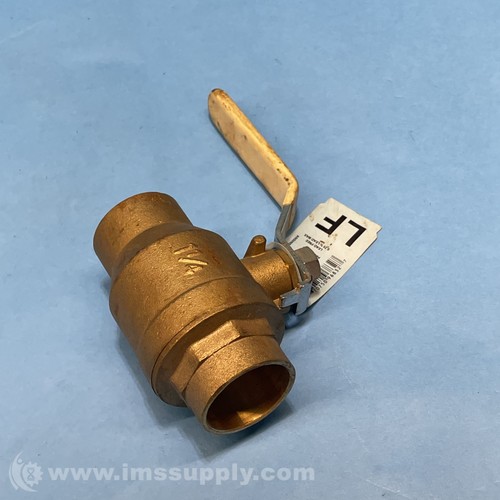 Apollo 94ALF-206-01A Size 1 1/4 in 1-1/4" Sweat Brass Ball Valve FNIP