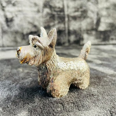 Christofle Lumiere D'Argent Collection Scottish Terrier Silverplate 2 x 3''