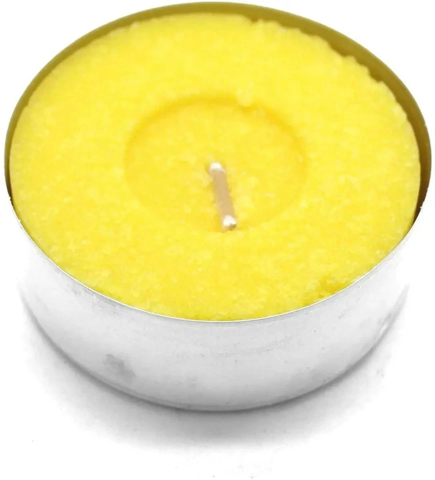 Price's Candles Citronella Maxi Tealights 4 Pack 10 Hour Burn Time Outdoor - Image 3 of 3