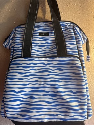Scout Backpack Blue Zebra Print Backpack Nwot