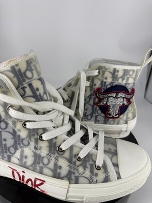 DIOR Oblique Shawn Stussy x Dior B23 High Ox Head Embroidery Patch (Size 10)