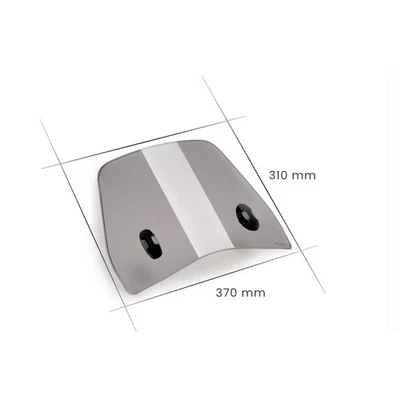 Visière PUIG Fumée Claire Pour Yamaha 150 HW Xenter 2012-2020 - Photo 1/3