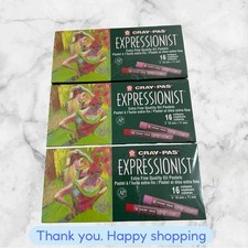 FOR 3 Cray-Pas Assorted 16 Color Oil Pastel Set Sakura XLP16 Cray-Pas XLP16 NEW