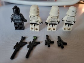 STAR WARS LEGO 7667 Imperial Dropship AND 2x 7668 Rebel Scout Speeder COMPLETE