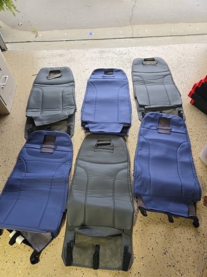 FRANKLIN PRODUCTS AIRPLANE AIRCRAFT TYPE-A SEAT Covers B/E COLLINS AEROSPACE