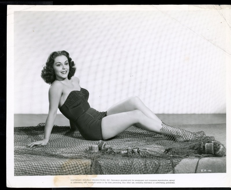 ESTELITA Original 1940s Leggy Republic Pictures Glamour Photo by FREULICH vv