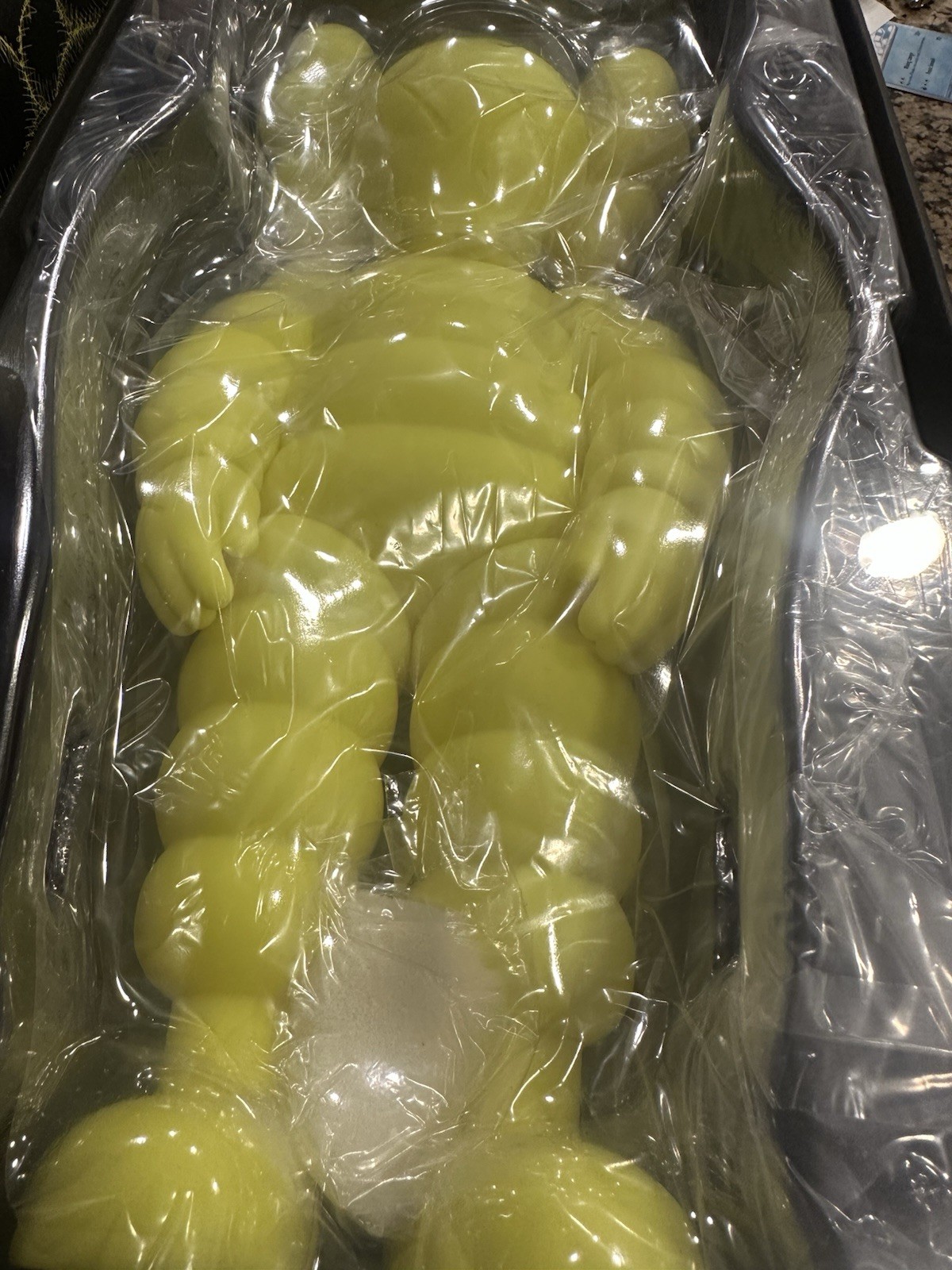 KAWS What Party Open Edition Yellow Action Figure