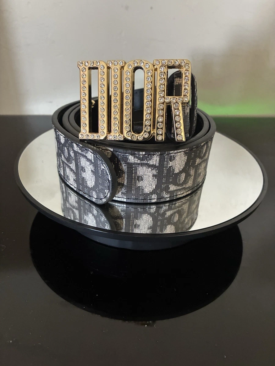 Dior Black Belts for Men for sale | eBay