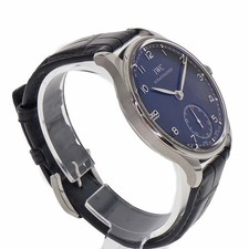 IWC Portugieser IW545407 44mm SS Black Dial Hand-Wind with Box & Papers #KN318 3