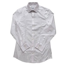 Charles Tyrwhitt Dress Shirt Mens 15-33 Long Sleeve Extra Slim Fit White NEW