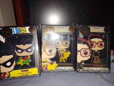 3xFunko Pop Pin:Teen Tizians go Robin14DC Comics bombshells, Catwoman12Batgirl11