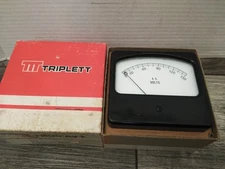 VTG. TRIPLETT Model 430 0-150 AC Volts ( NEW OLD STOCK) U.S.A.