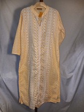 Craft House Womens Yellow Cotton Kurta/Kurti Lace Fabric Size M MPN CT-04