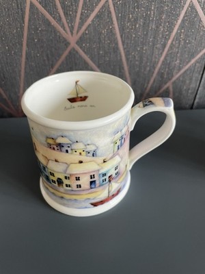 Royal Worcester Sails Now On Bone China Mug In Excellent Condition