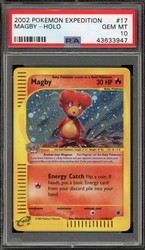 Magby 17/165 Expedition Base Set Holo Rare