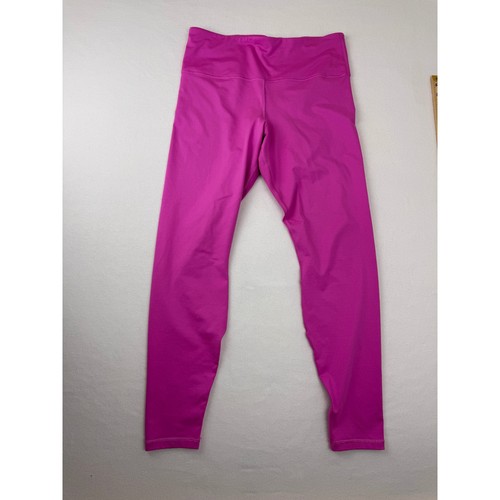 Savage X Fenty Sport Pink High Rise Leggings L Performance Activewear