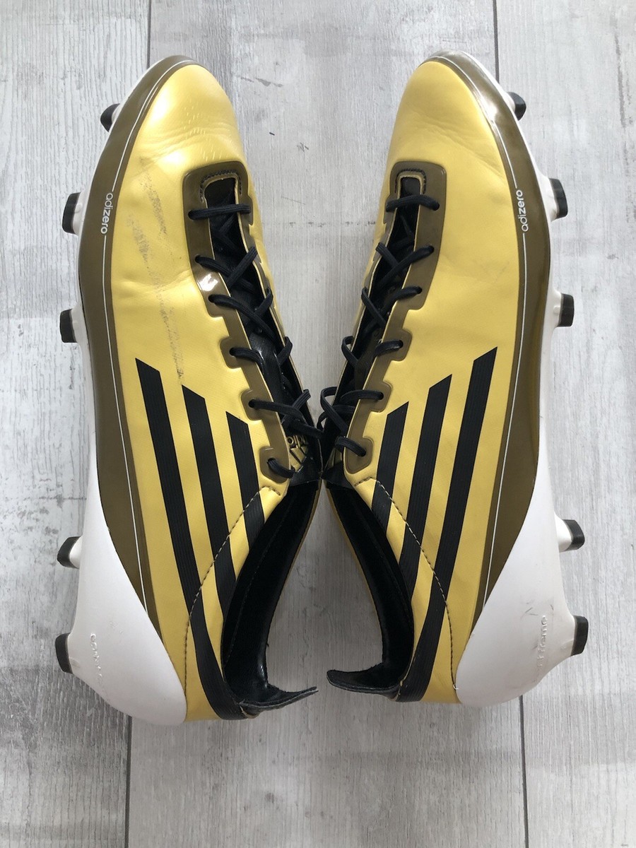Adidas F50 Adizero FG Gold Football Soccer Boots US12 UK11 1 Adidas F50 Adizero FG Gold Football Soccer Boots US12 UK11 1