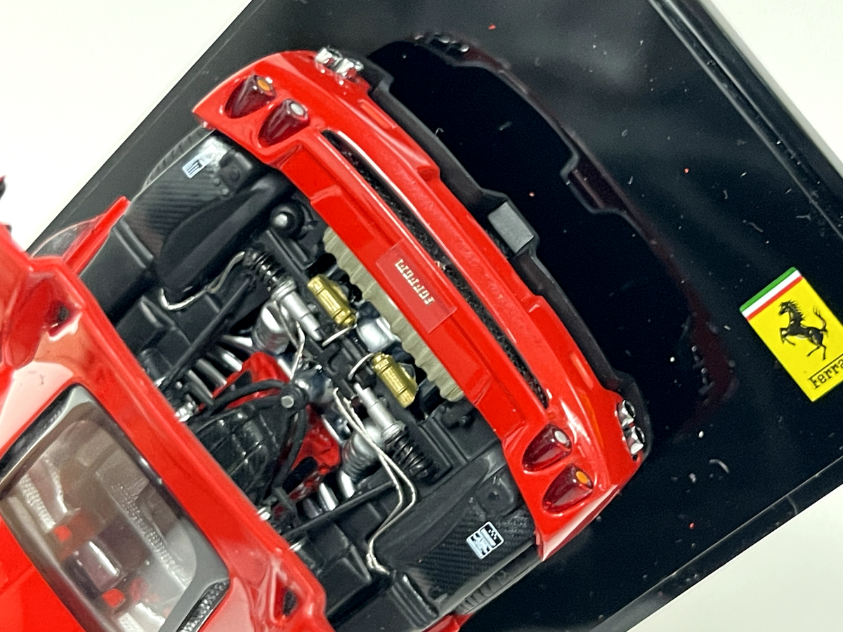 KYOSHO ENZO FERRARI レッド 1/43 Kyosho 1/43 Ferrari Enzo Test Car Red Diecast Model Car