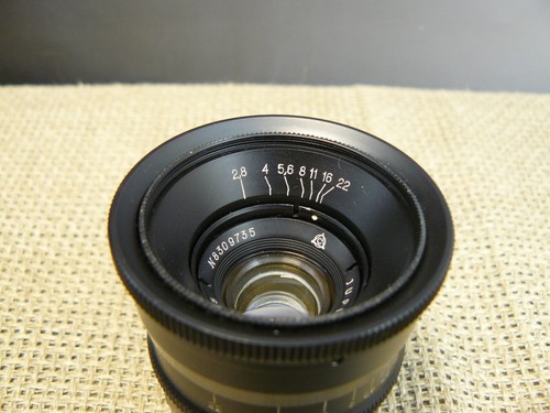 JUPITER - 12. F2,8 /35mm Russisches Weitwinkelobjektiv für RF Kameras M39. Sehr guter Zustand! (452) - Bild 6 von 7