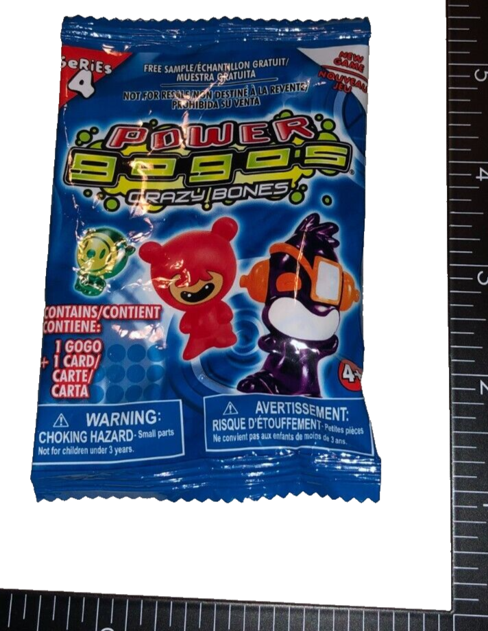その他 GOGO Gogo's Crazy Bones NEW Miro-K Yellow Sealed Pack NIP exclusive