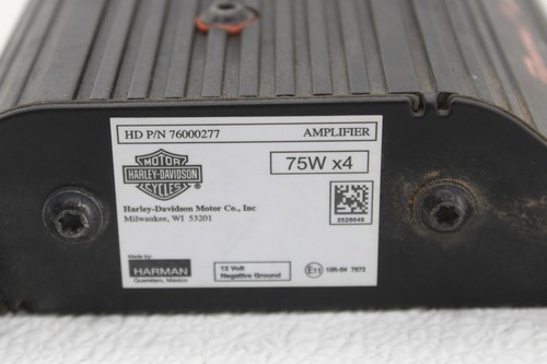 14-24 Harley Davidson Ultra Limited Flhtk Radio Amp Amplifier - Picture 12 of 12