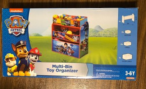 paw patrol bins