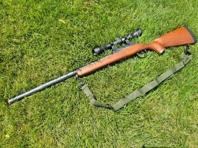 Non Firing Fake Bolt Action Hunting Toy Rifle Adult Size Costume Film ...