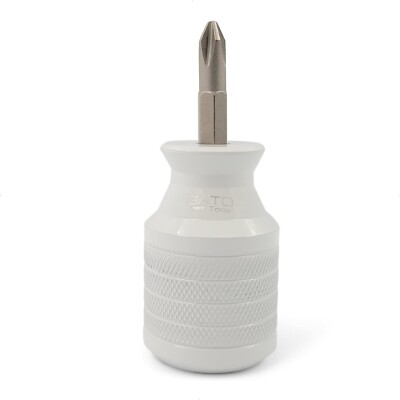 Magnetic Short Stubby Screwdriver - Double Ended with Phillips and Slotted Flat
