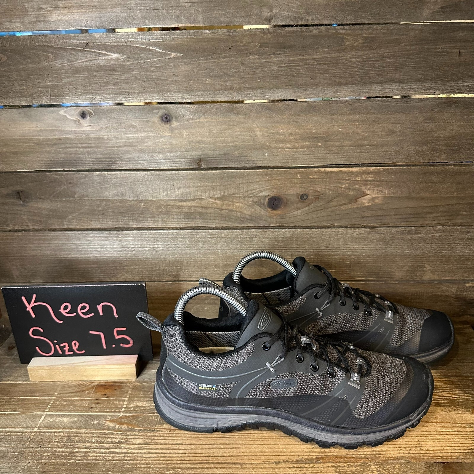 Scarpe sneakers donna Keen Terradora grigie basse impermeabili escursionismo trail misura 7 5 M
