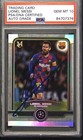 LIONEL MESSI AUTOGRAPHED SIGNED TRADING CARD AUTO GRADE PSA 